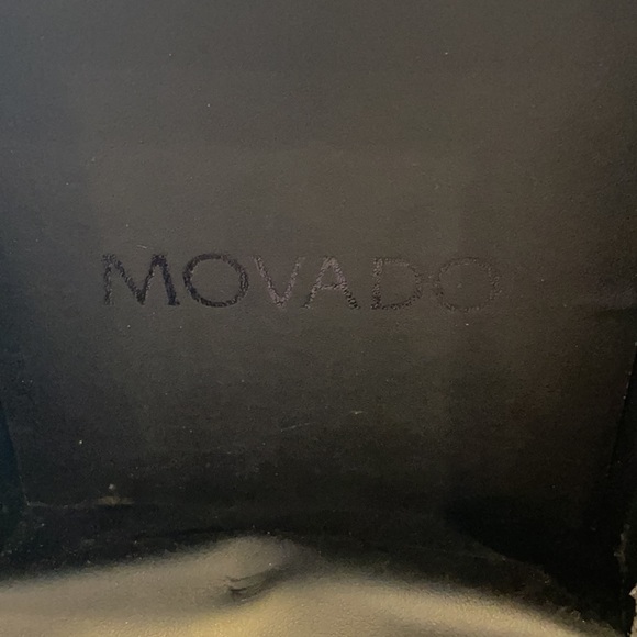 Movado diamond watch-great condition-Silver/White main image 5